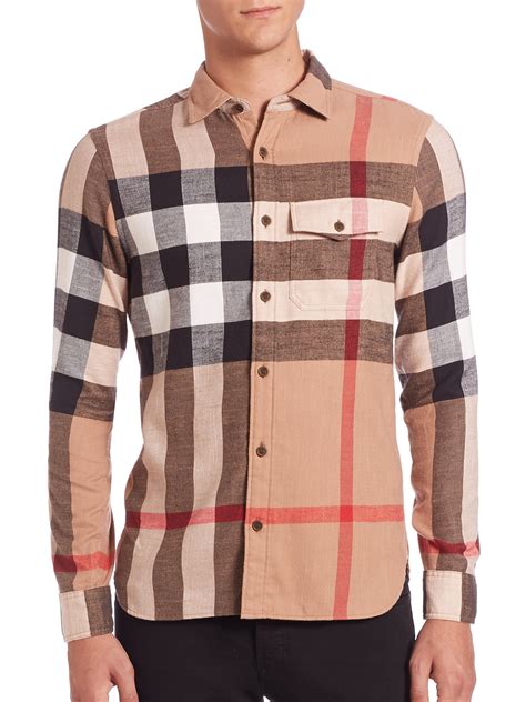 burberry shirt sale men's